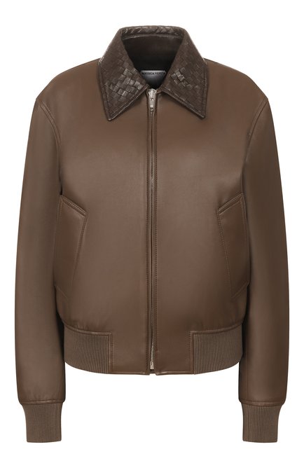 Женский кожаный бомбер BOTTEGA VENETA, арт. 874736/V61D0