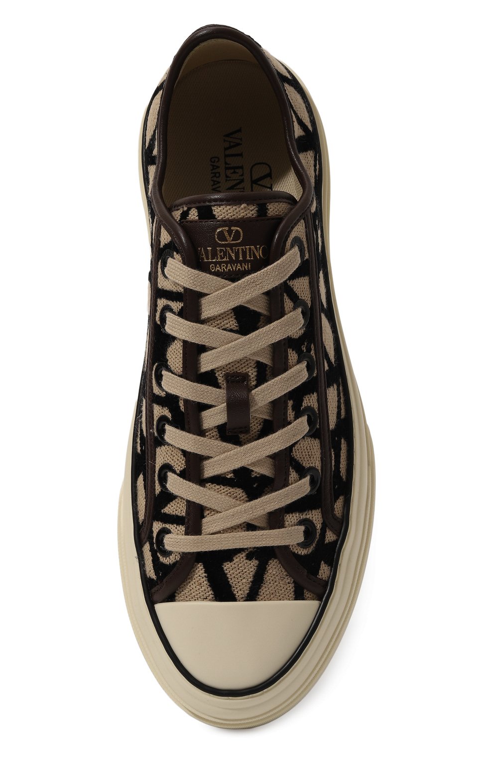 Текстильные кеды totaloop xl VALENTINO, арт. 5W2S0HN1/RWC, фото 6