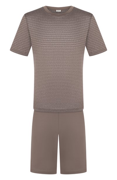 Мужская пижама из хлопка и шелка ZIMMERLI, арт. 3446-41106