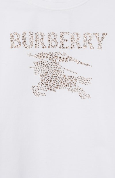 Хлопковая футболка BURBERRY, арт. 8120653, фото 3