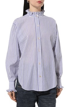 Хлопковая рубашка ISABEL MARANT ETOILE, арт. 23PCH0016FA-A1I41E, фото 3