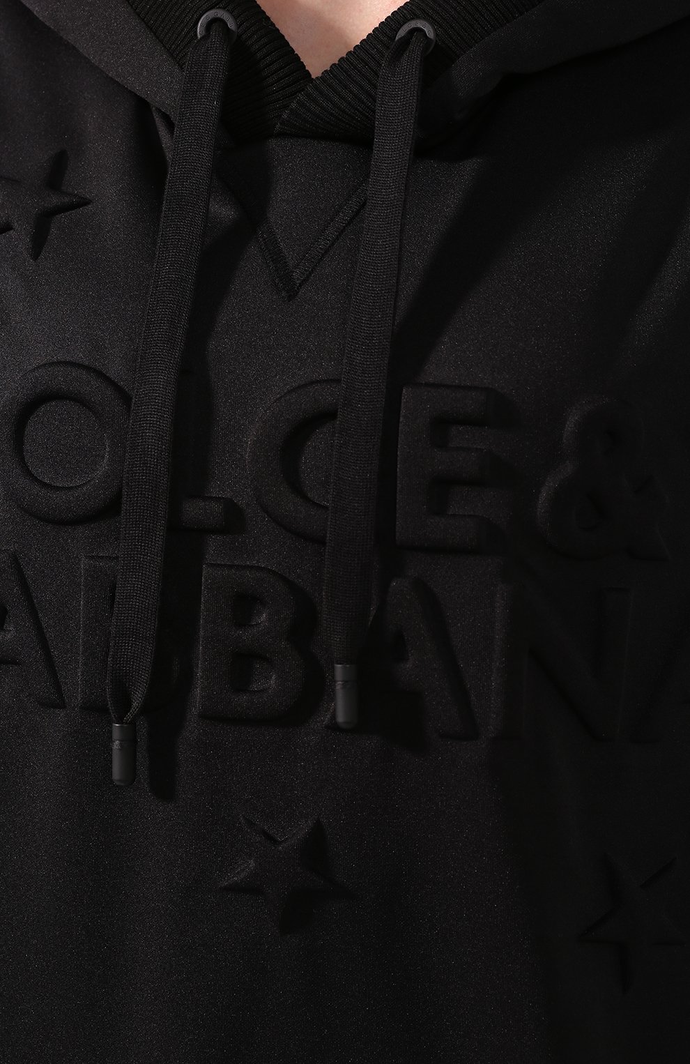 Худи DOLCE & GABBANA черного цвета по цене 133000 руб., арт. F9G80T/HUMD6, фото 5 Худи DOLCE & GABBANA, арт. F9G80T/HUMD6, фото 5