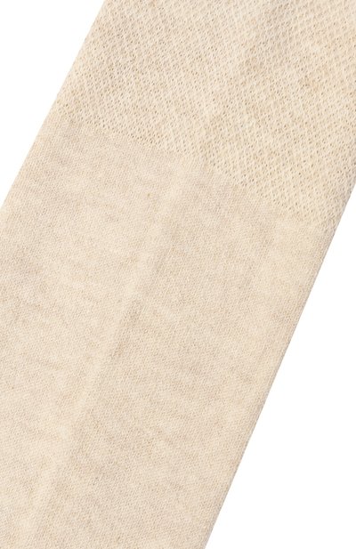 Хлопковые гольфы FALKE светло-бежевого цвета по цене 3270 руб., арт. 46672, фото 3 Хлопковые гольфы FALKE, арт. 46672, фото 3