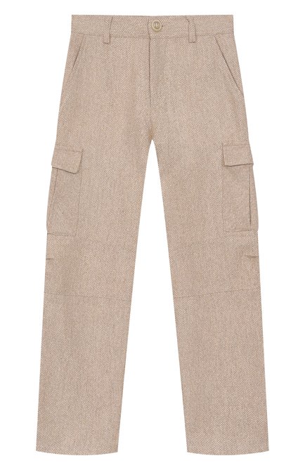 Брюки-карго из шерсти и хлопка ELEVENTY, арт. EX6P40/I0285/10-16