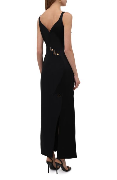 Платье VERSACE черного цвета по цене 339000 руб., арт. 1001121/1A00940, фото 4 Платье VERSACE, арт. 1001121/1A00940, фото 4