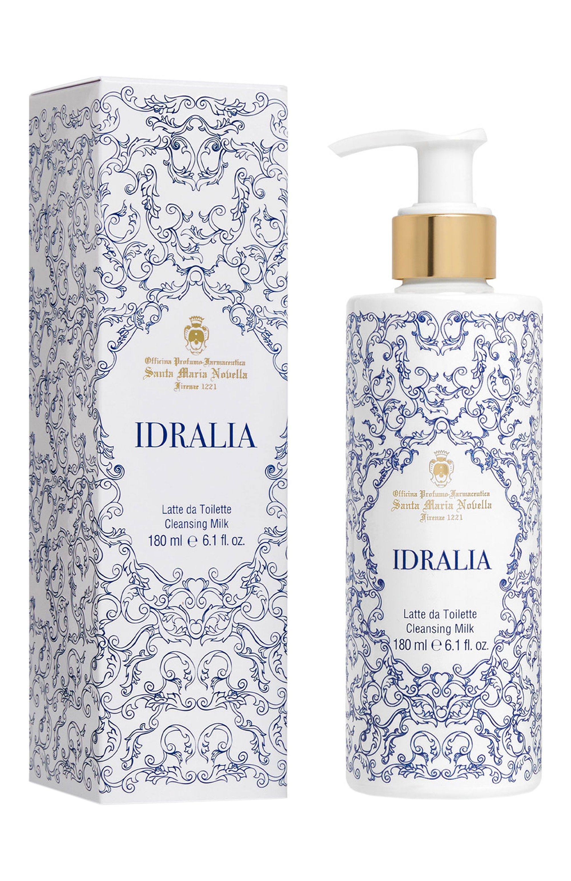 Очищающее молочко для лица idralia (180ml) SANTA MARIA NOVELLA, арт. SMN3178003MRK, фото 2