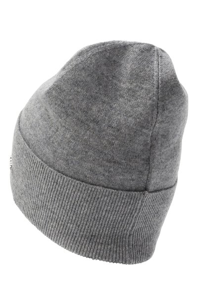 Шапка из шерсти и кашемира BOSS серого цвета по цене 8995 руб., арт. 50524276, фото 2 Шапка из шерсти и кашемира BOSS, арт. 50524276, фото 2