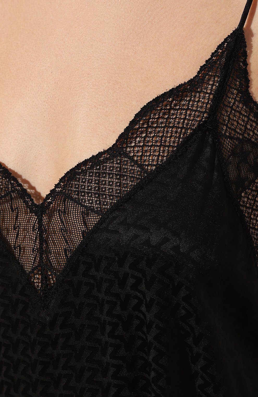 Шелковое платье ZADIG AND VOLTAIRE черного цвета по цене 63550 руб., арт. WWDR00727, фото 5 Шелковое платье ZADIG AND VOLTAIRE, арт. WWDR00727, фото 5