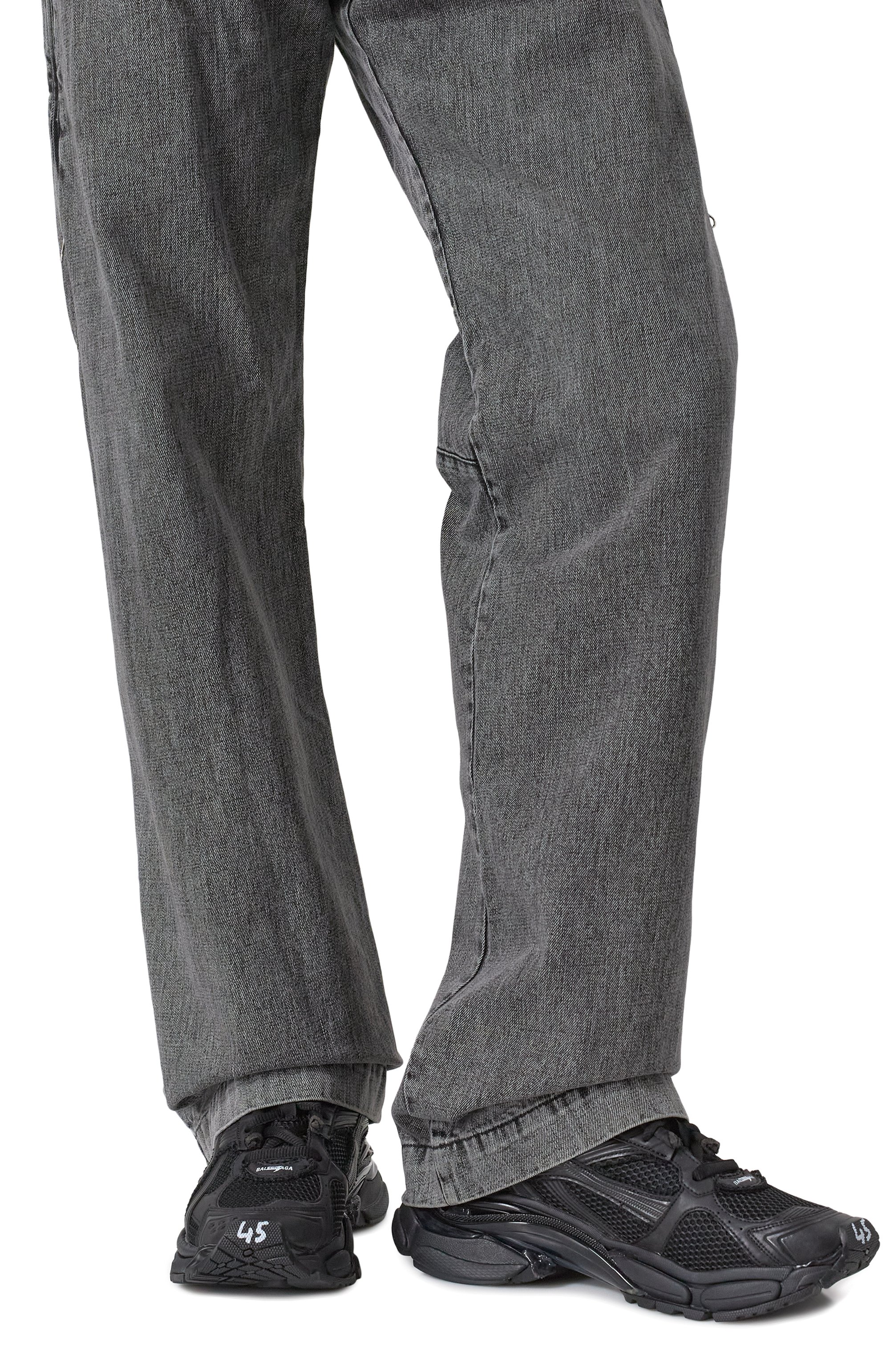 Текстильные кроссовки runner BALENCIAGA черного цвета по цене 120500 руб., арт. 772774/W3RBT, фото 3 Текстильные кроссовки runner BALENCIAGA, арт. 772774/W3RBT, фото 3