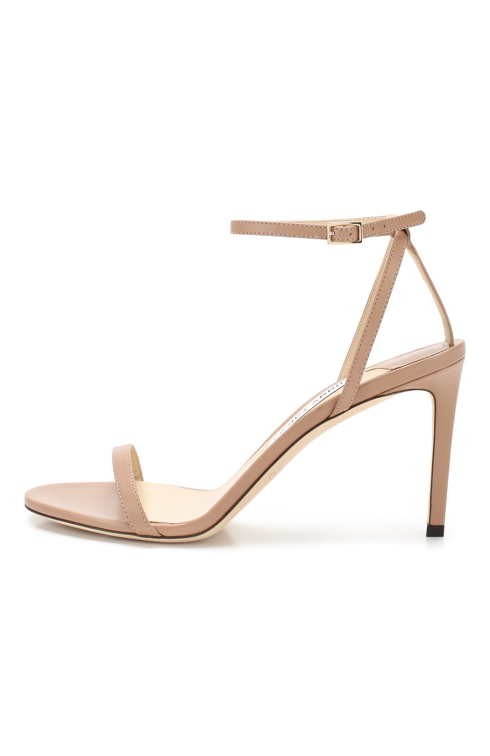 Кожаные босоножки minny 85 JIMMY CHOO, арт. MINNY 85/KID, фото 3