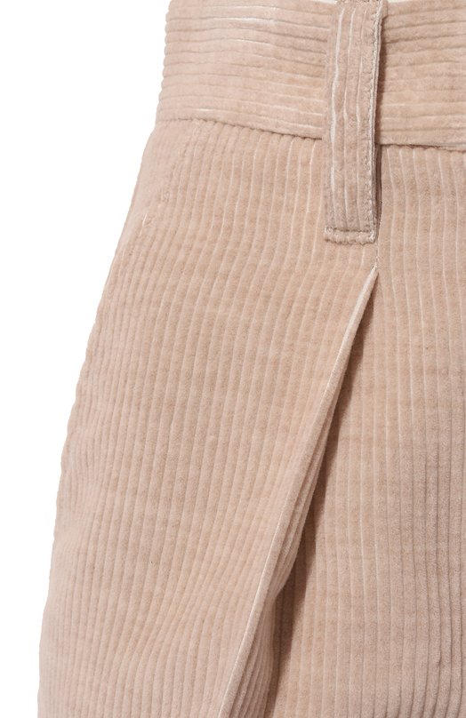 Вельветовые брюки Brunello Cucinelli MD576BP420 Бежевый  MD576BP420 Фото 5