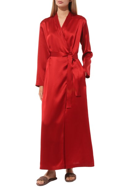 Шелковый халат LA PERLA, арт. 0020293/LU, фото 2