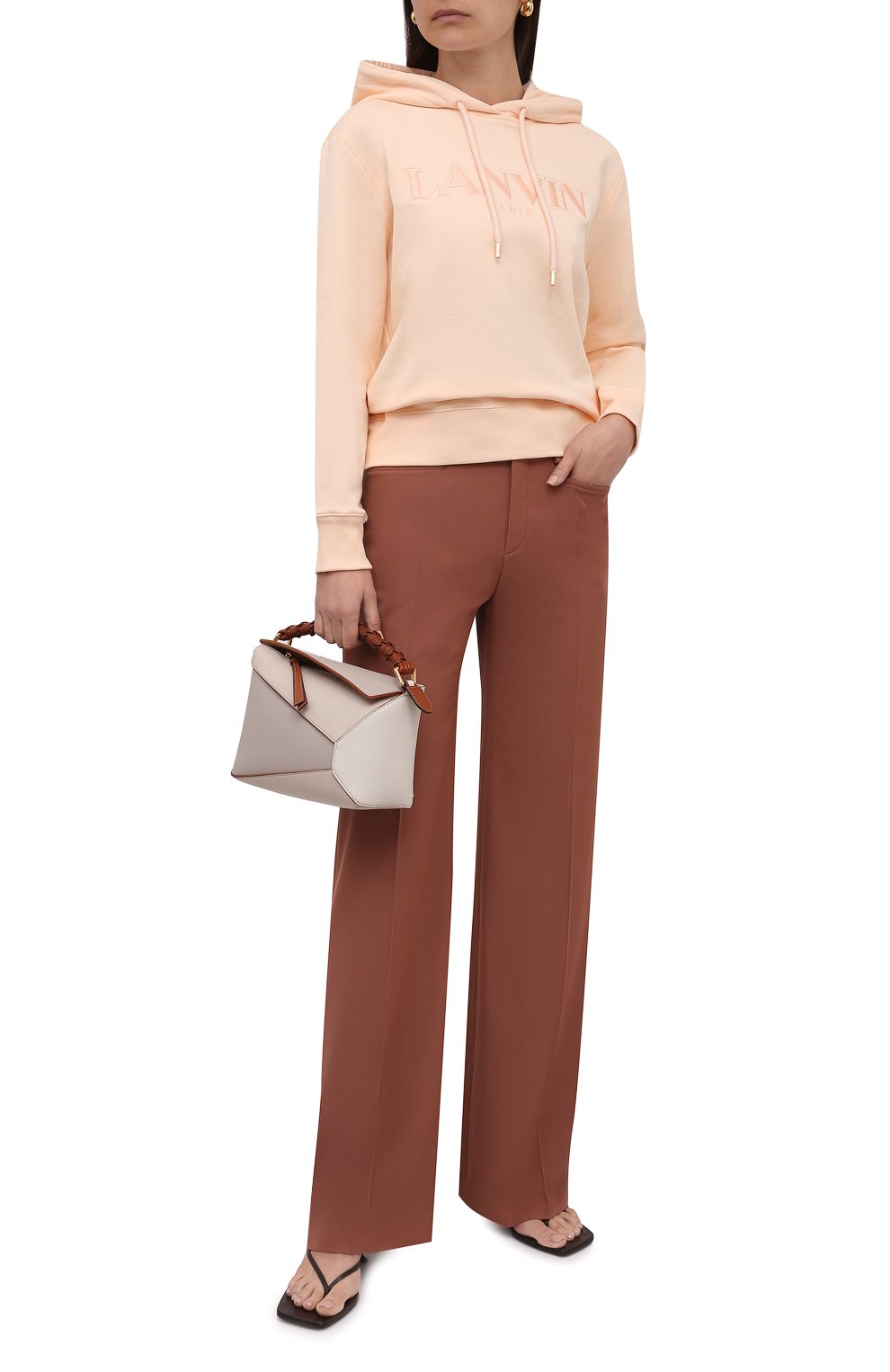 Хлопковое худи LANVIN, арт. RW-H00003-J008-A21, фото 2