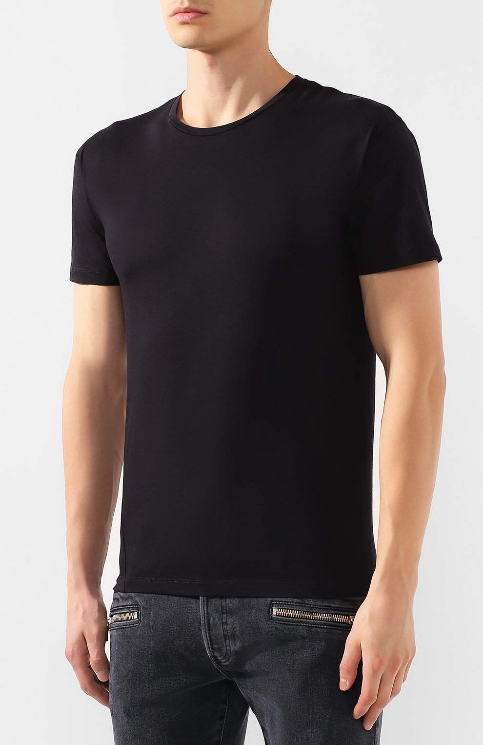 Хлопковая футболка VALENTINO, арт. SV3MG02D5GT, фото 3