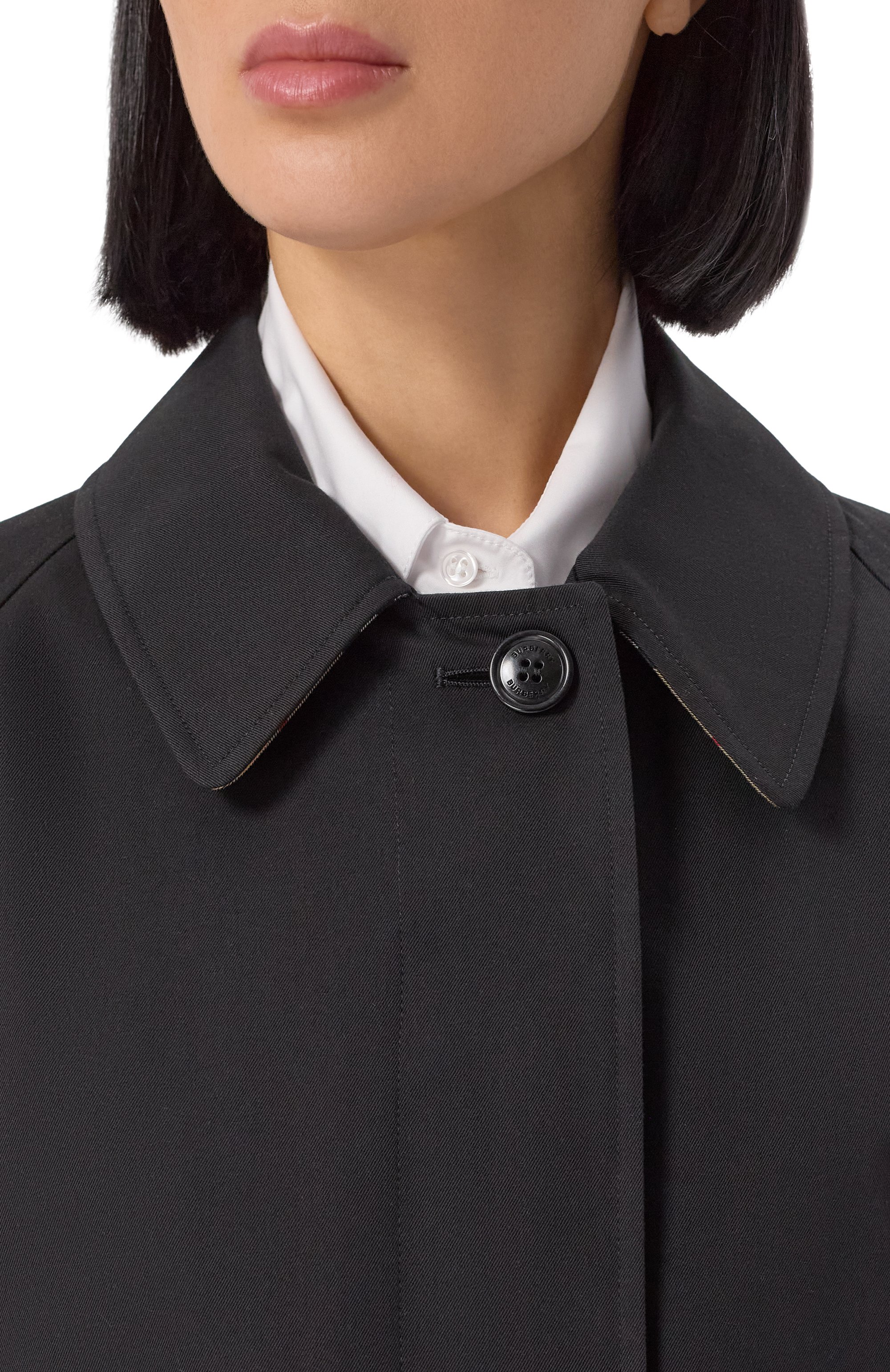 Хлопковый плащ BURBERRY, арт. 8079398, фото 5