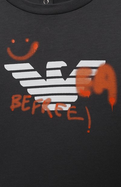 Хлопковый лонгслив EMPORIO ARMANI, арт. 6LHTJ1/4J5WZ, фото 3