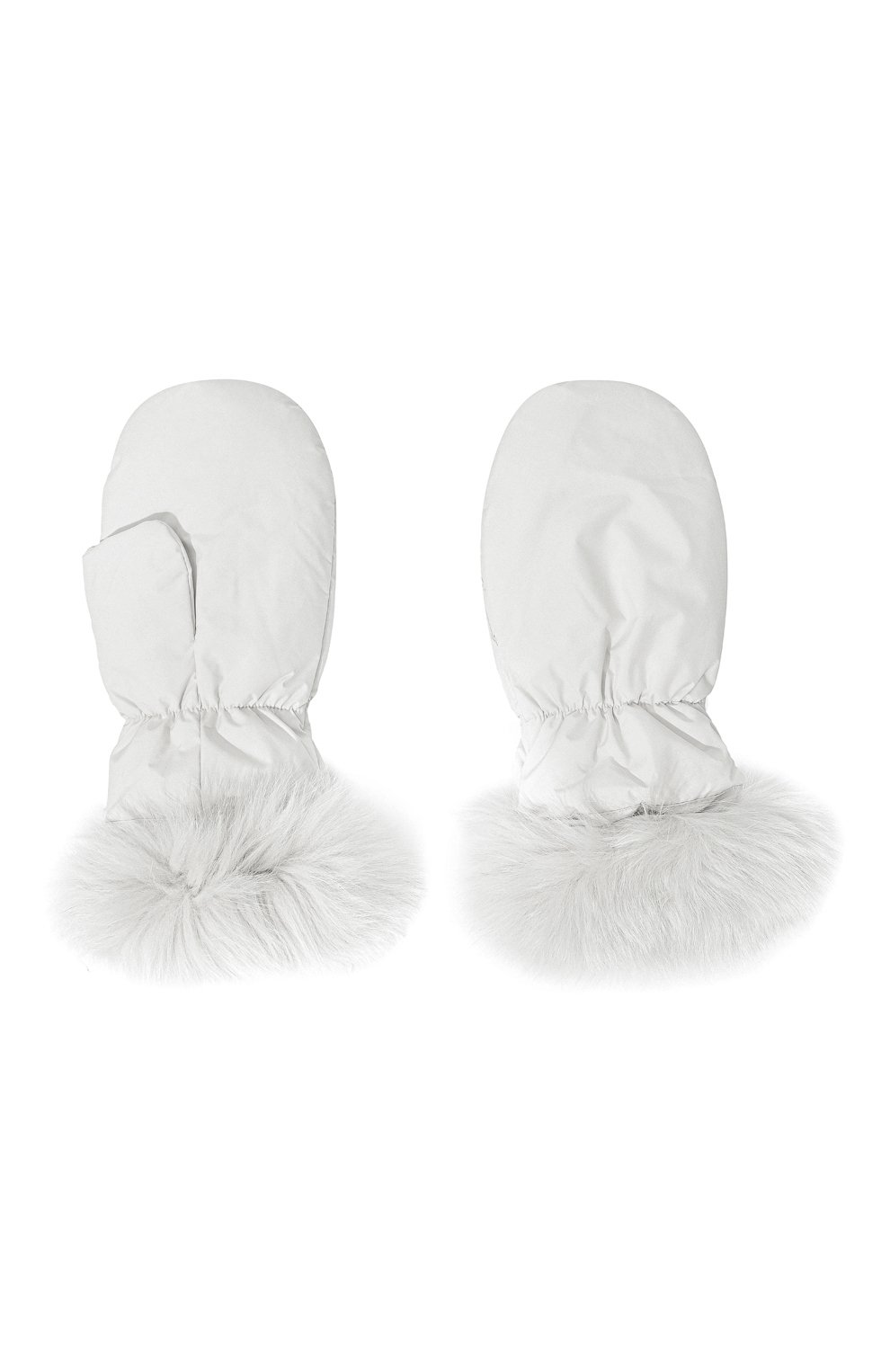 Пуховые варежки YVES SALOMON ENFANT, арт. 23WEA014XXD0XW, фото 2