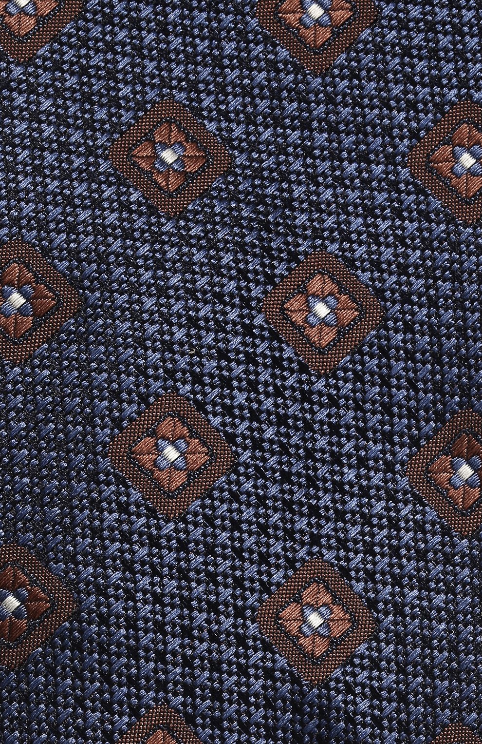 Шелковый галстук CANALI темно-синего цвета по цене 16600 руб., арт. 18/HJ03521, фото 4 Шелковый галстук CANALI, арт. 18/HJ03521, фото 4