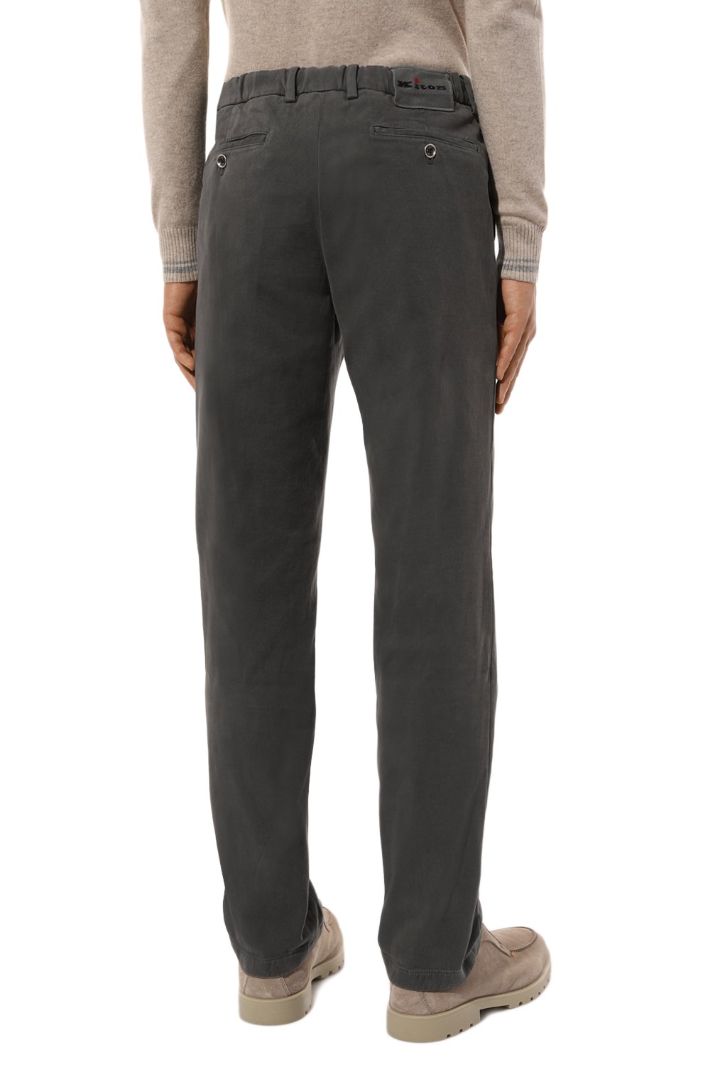 Хлопковые брюки KITON, арт. UFPPEK0100F02, фото 4