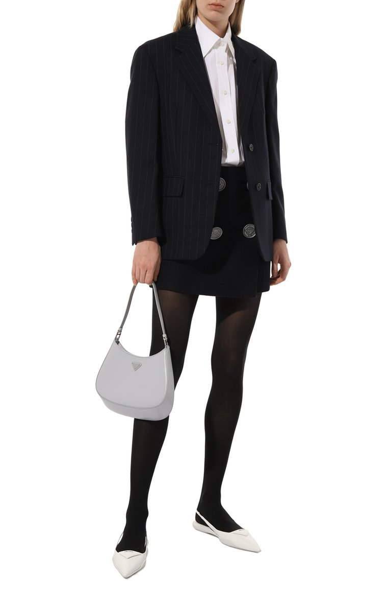 Шерстяная юбка PRADA, арт. P119TC-W3Q-F0008-212, фото 1