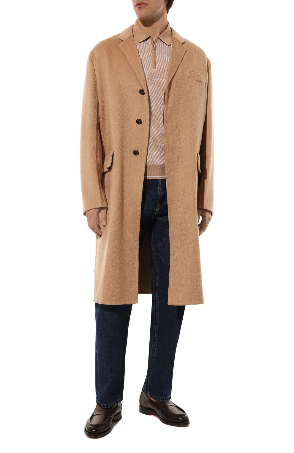 Поло из шелка и хлопка ZILLI, арт. MBZ-PZ122-JACQ1/MC01, фото 2