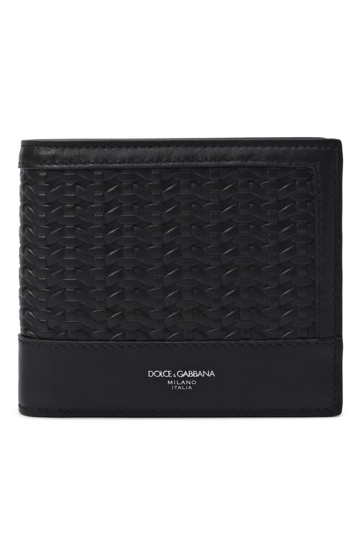 Кожаное портмоне Dolce & Gabbana BP1321/AN419 Чёрный BP1321/AN419