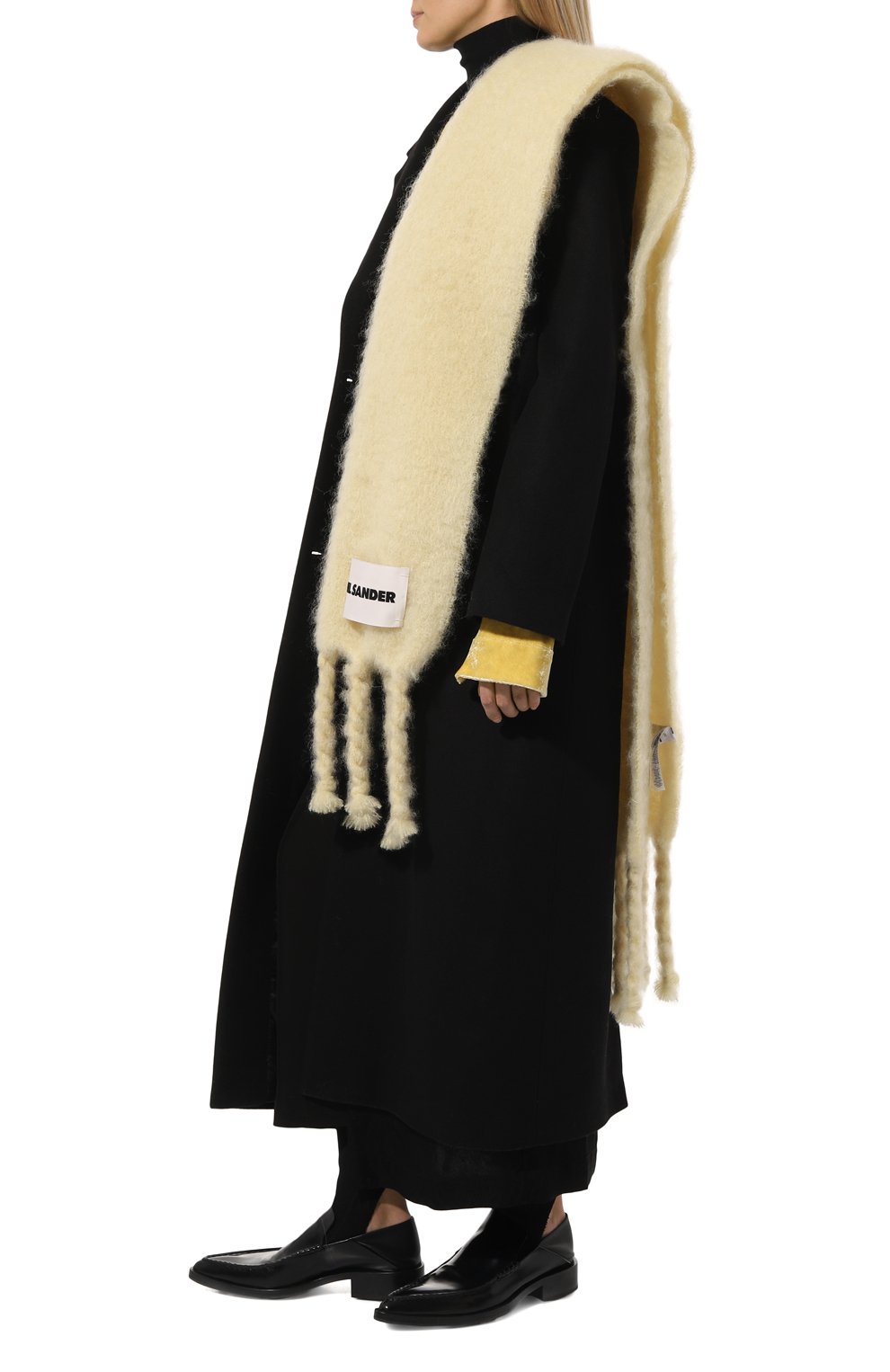 Шерстяной шарф JIL SANDER, арт. J52TE0014/J40041, фото 3