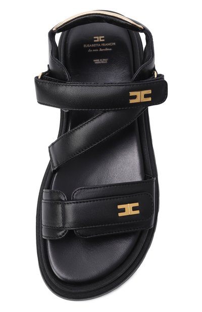 Кожаные сандалии ELISABETTA FRANCHI LA MIA BAMBINA, арт. F4A2-E0586-1733_001, фото 4