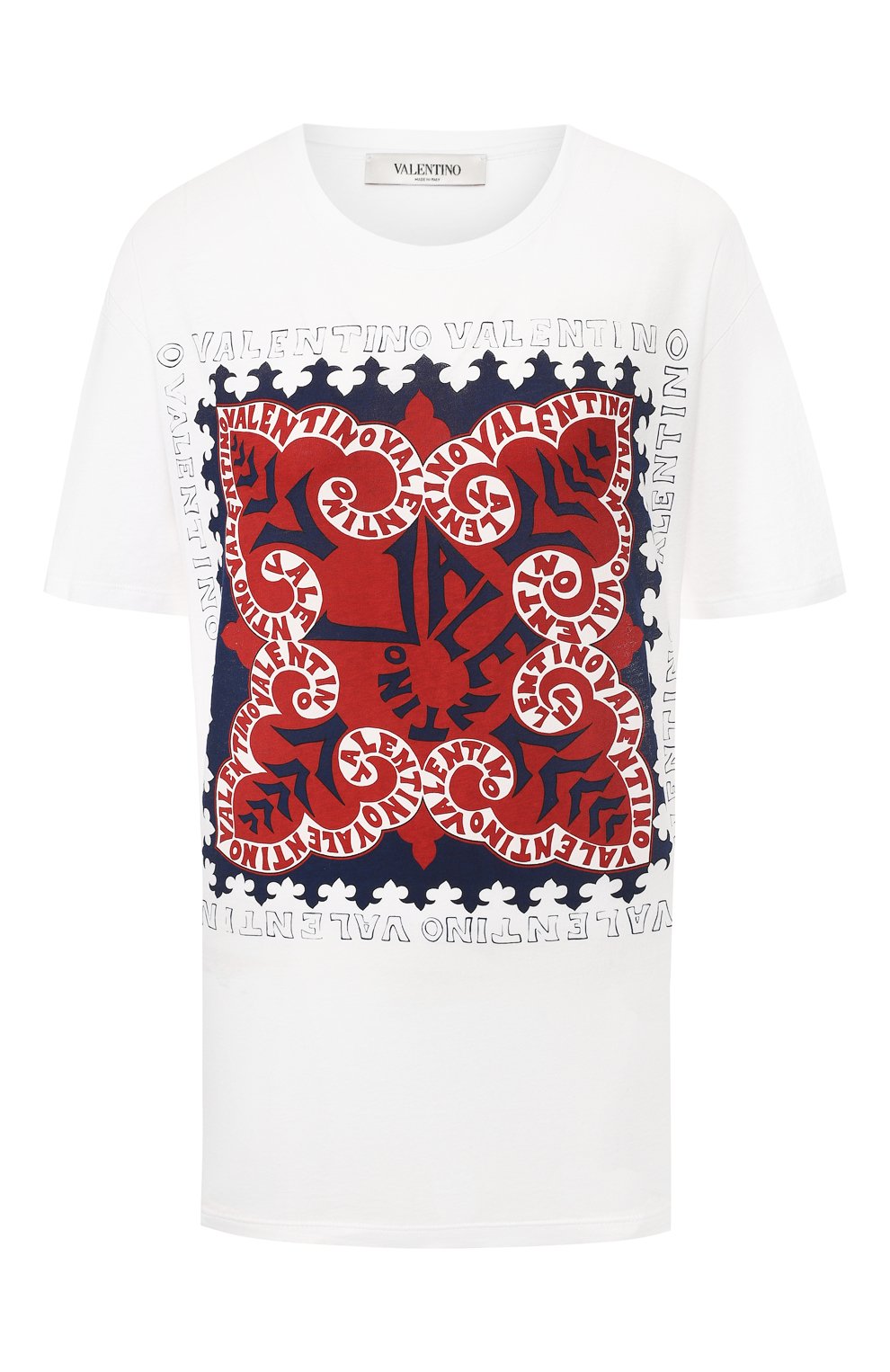 Хлоп ковая футболка VALENTINO, арт. RB3MG00VGBT, фото 1