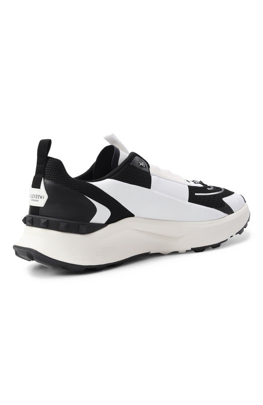 Текстильные кроссовки True Act Valentino 7Y2S0H96/PTN Чёрно-белый  7Y2S0H96/PTN Фото 5