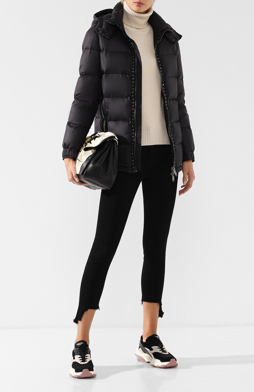 Утепленная куртка с капюшоном VALENTINO, арт. QBCCNA311LU, фото 2