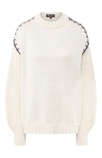 Пуловер из хлопка и шелка LORO PIANA, арт. FAL0231, фото 1