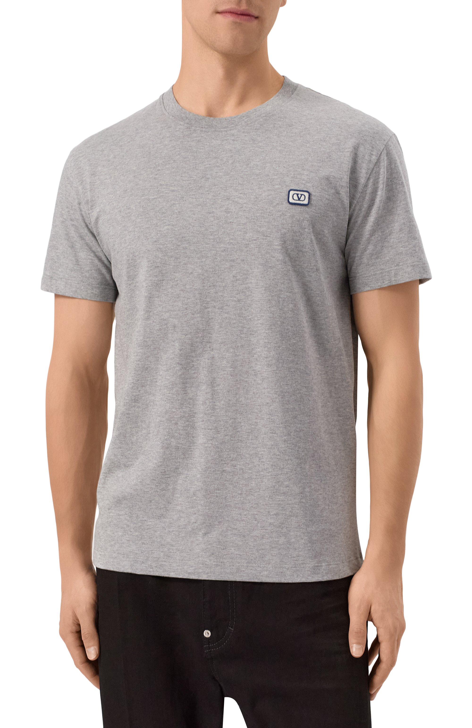 Хлопковая футболка VALENTINO, арт. 6V3MG10VAQ8, фото 3