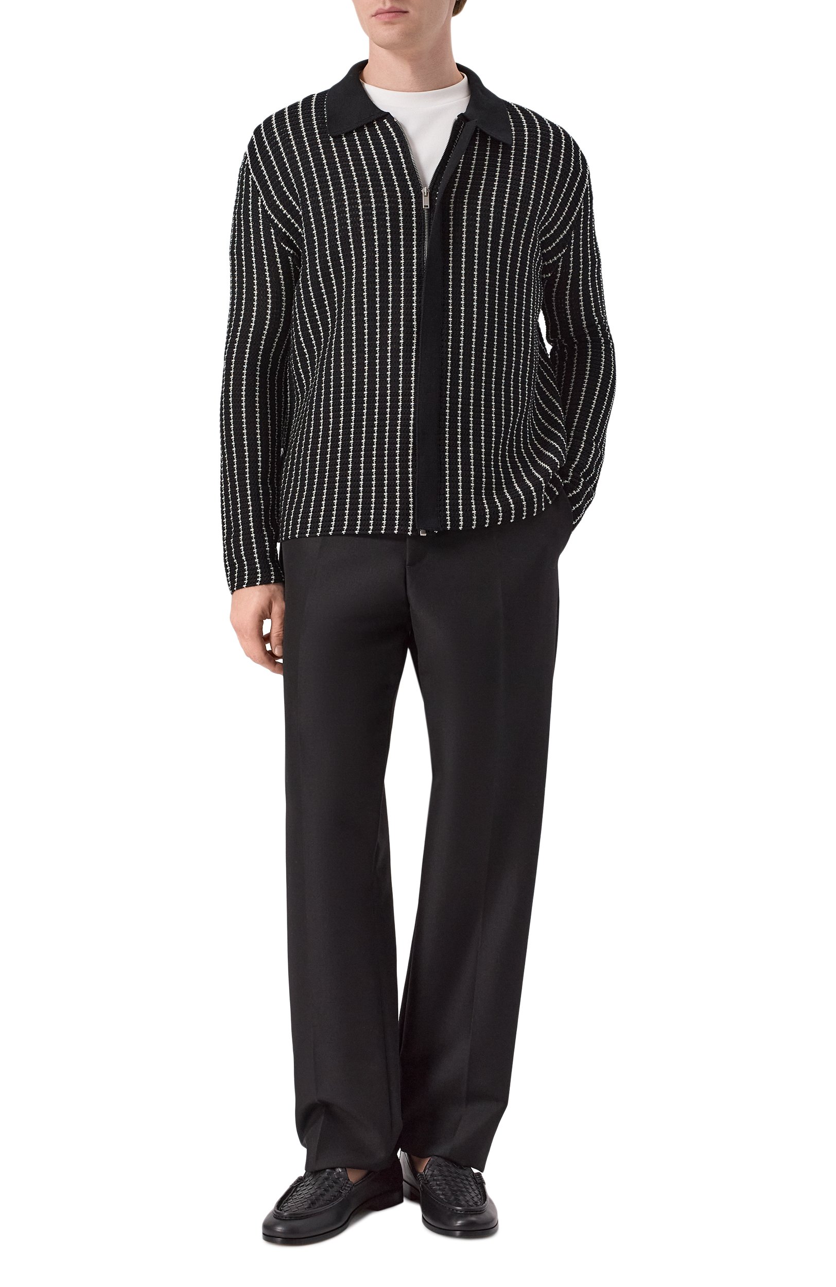 Кожаные лоферы silenzio BOTTEGA VENETA, арт. 876082/VBSD0, фото 2