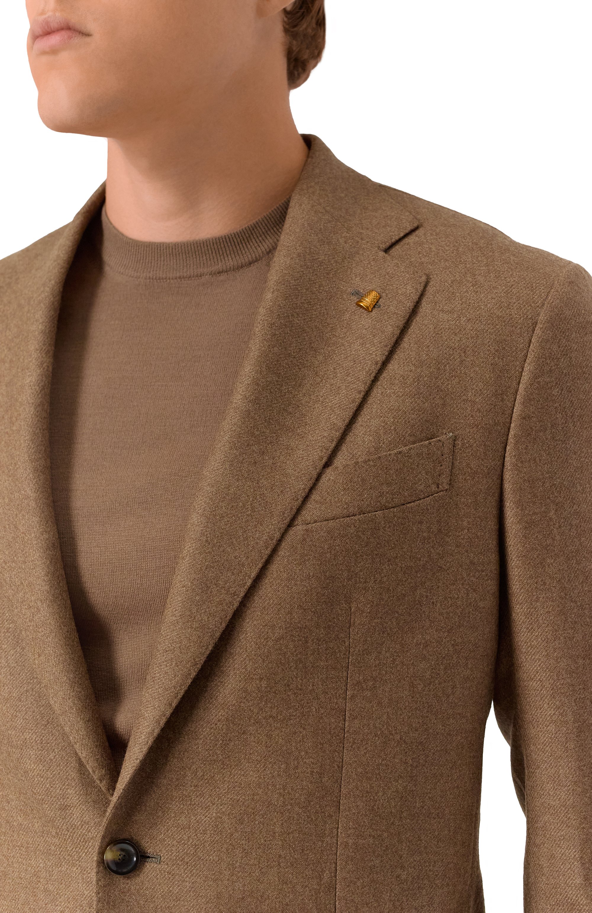 Пиджак из шерсти и кашемира SARTORIA LATORRE, арт. EF74/UG0505, фото 6