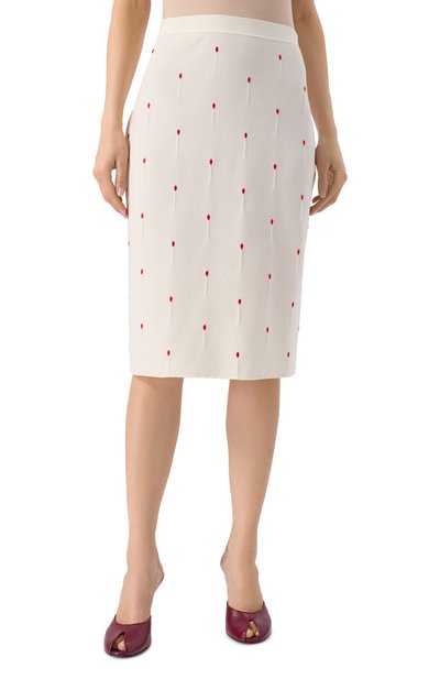 Хлопковая юбка BOTTEGA VENETA, арт. 823954/V5BG0, фото 3