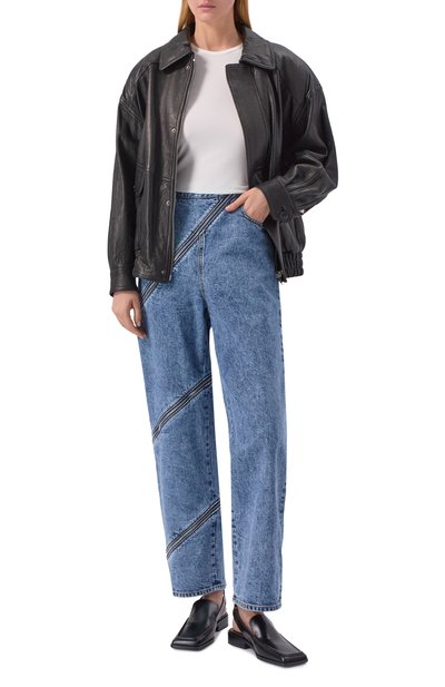 Кожаные сандалии ALAIA, арт. AA3L1001I072, фото 3