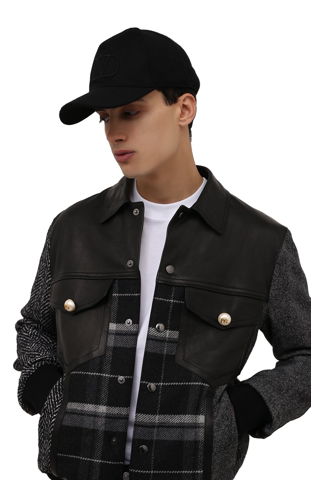 Шерстяная бейсболка VALENTINO, арт. WY0HDA27/VUP, фото 2