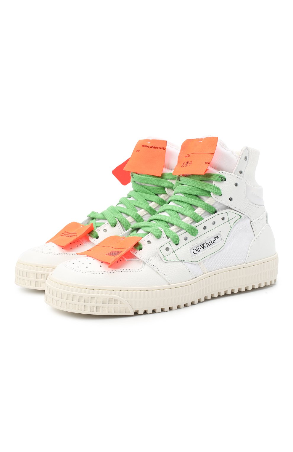 Комбинированные кеды off court 3.0 OFF-WHITE, арт. 0WIA112R21LEA0030100, фото 1