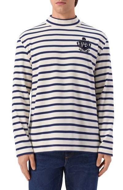 Хлопковый лонгслив BALMAIN, арт. FH0EK038/GF30, фото 3