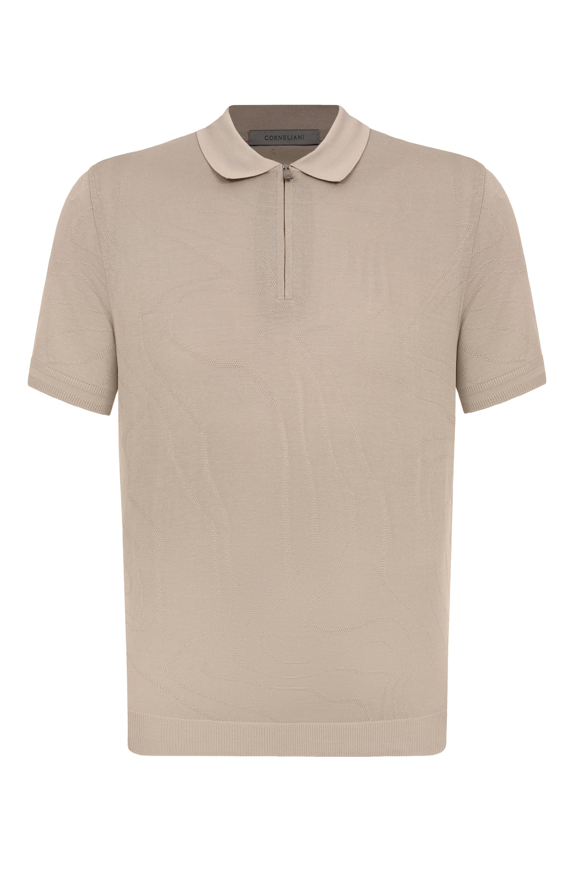 Хлопковое поло CORNELIANI, арт. 25G520-2525009, фото 1