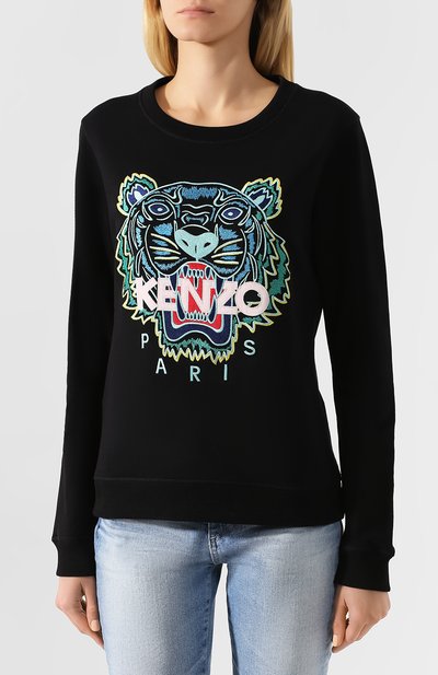 Хлопковый свитшот KENZO, арт. FA52SW7054XA, фото 3