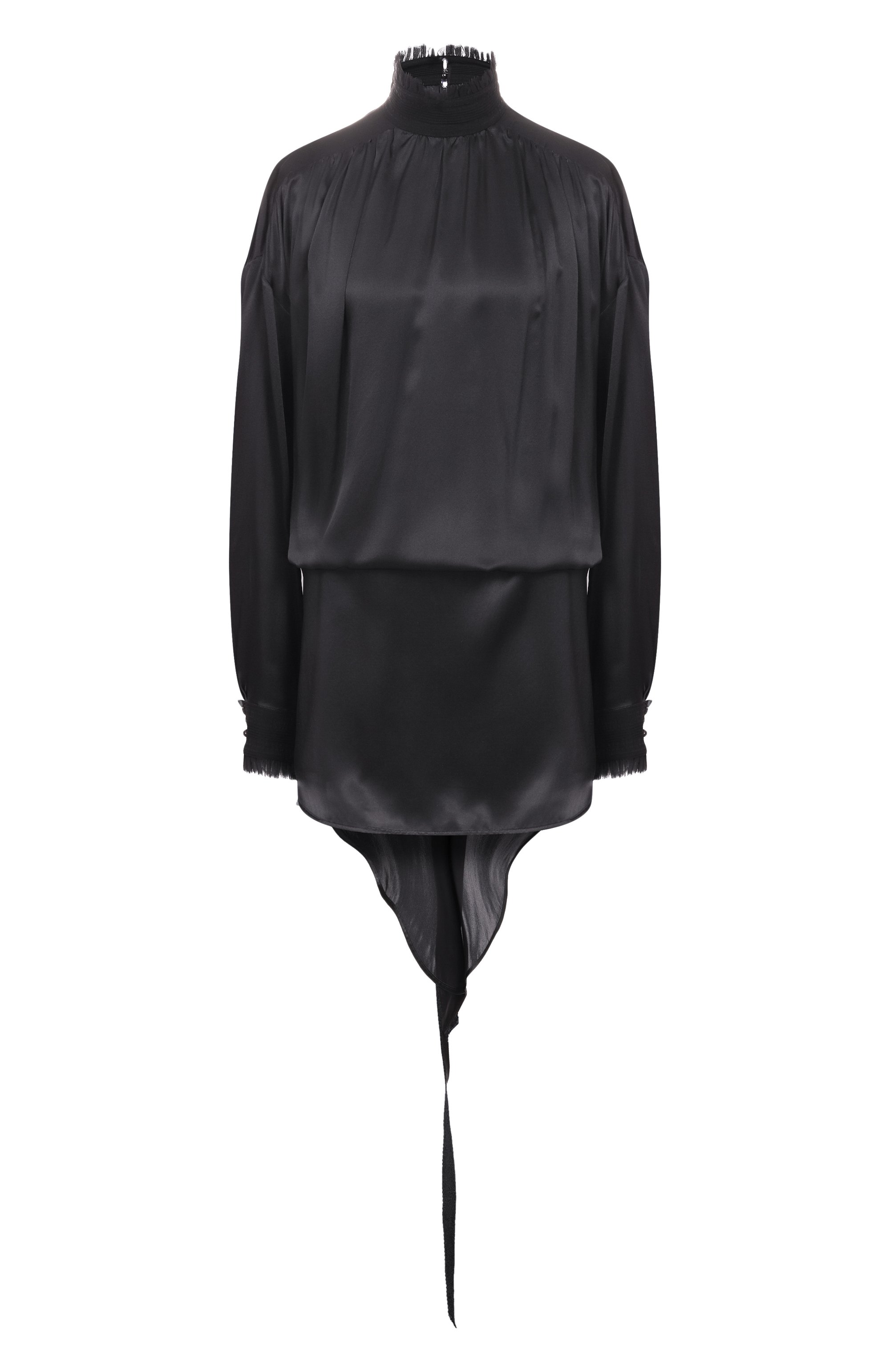 Атласное платье ANN DEMEULEMEESTER, арт. B0012817/FA624, фото 1