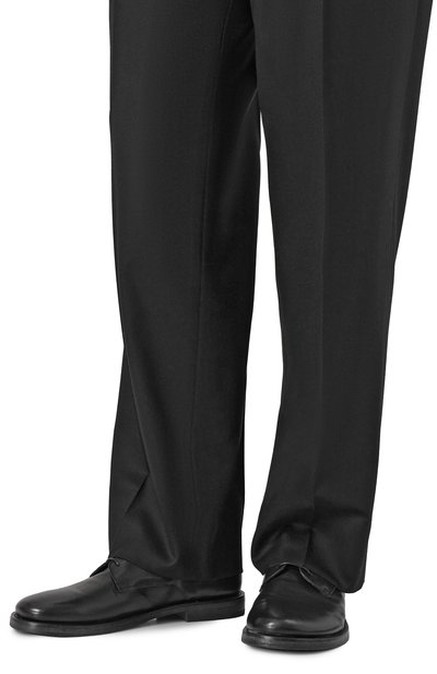 Кожаные дерби MOMA черного цвета по цене 49550 руб., арт. 61503A-KU, фото 3 Кожаные дерби MOMA, арт. 61503A-KU, фото 3