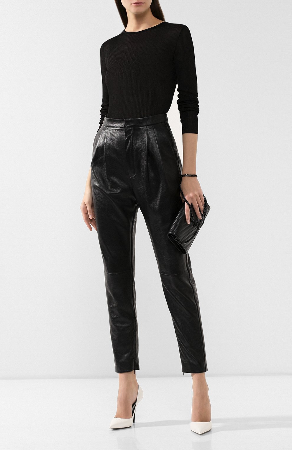 Пуловер из вискозы SAINT LAURENT, арт. 589309/YA2HM, фото 2