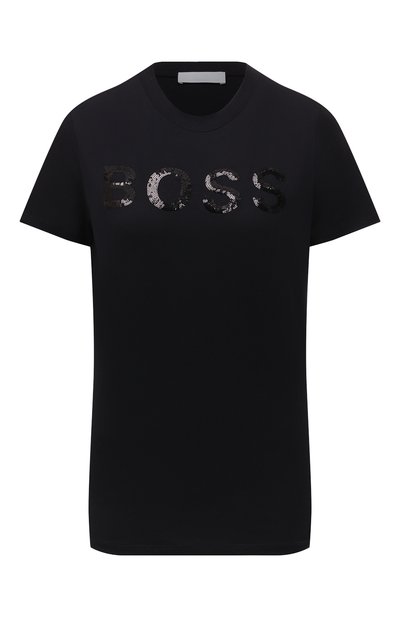Женская хлопковая футболка BOSS, арт. 50464505