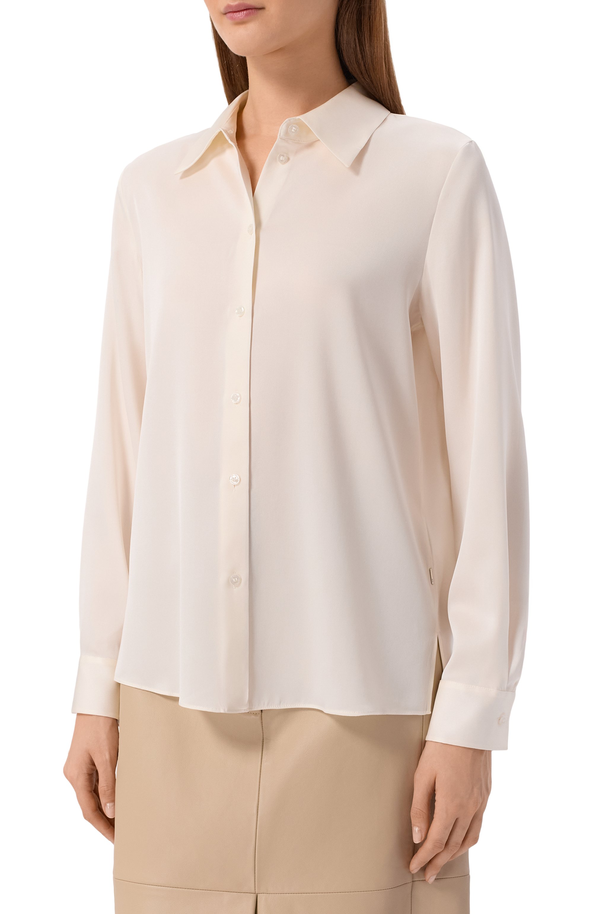 Шелковая рубашка BOSS, арт. 50557203, фото 3