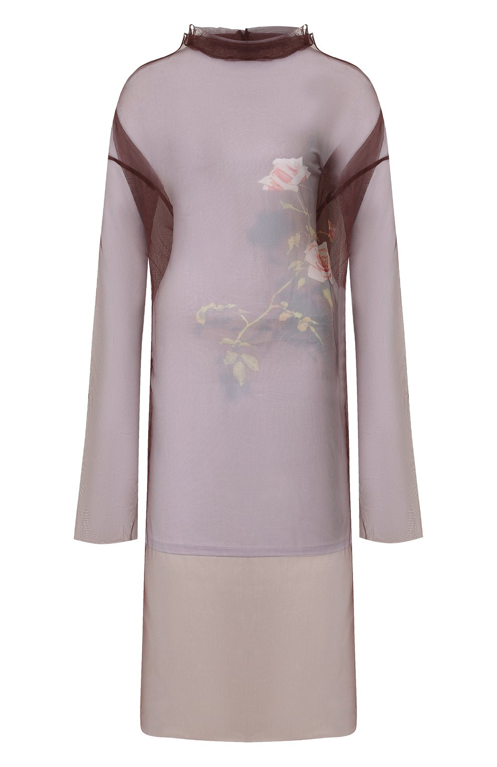 Шелковое платье-туника DRIES VAN NOTEN, арт. 192-11015-8132, фото 1