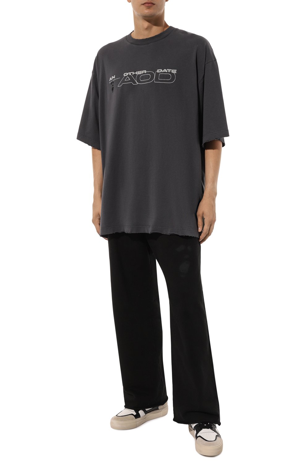 Хлопковая футболка AN OTHER DATE, арт. F40DMATH063, фото 2