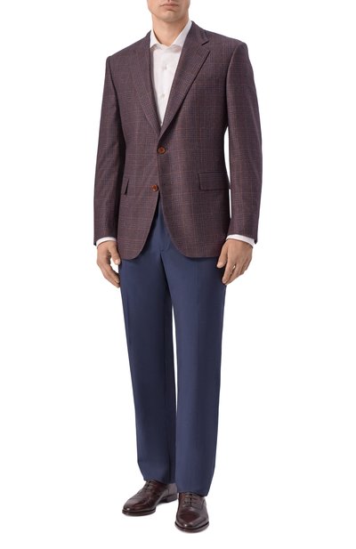 Мужские шерстяные брюки BRIONI, арт. RPC60N/PAA1N